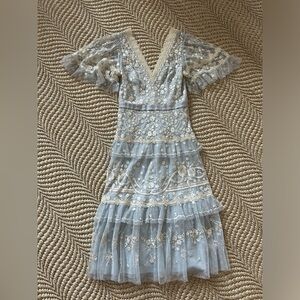 NWT Needle & Thread Lace Midi Dress, 4.